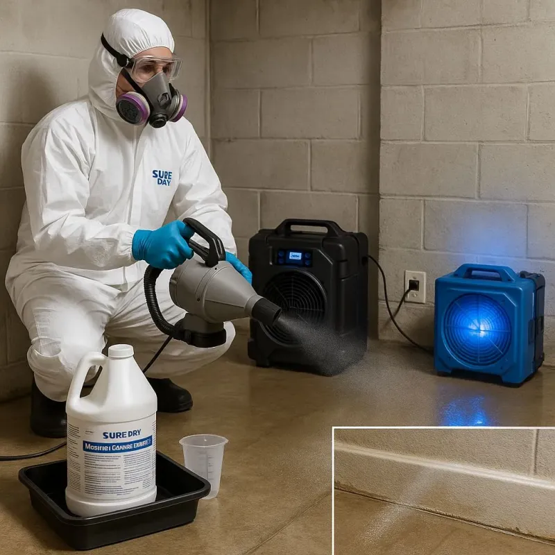 Sanitization and Odor Removal process in Reisterstown, MD