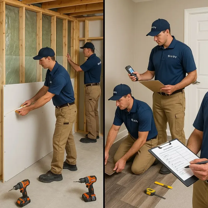 Repairs and Reconstruction process in Reisterstown, MD